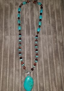 Womens Turquoise Necklace